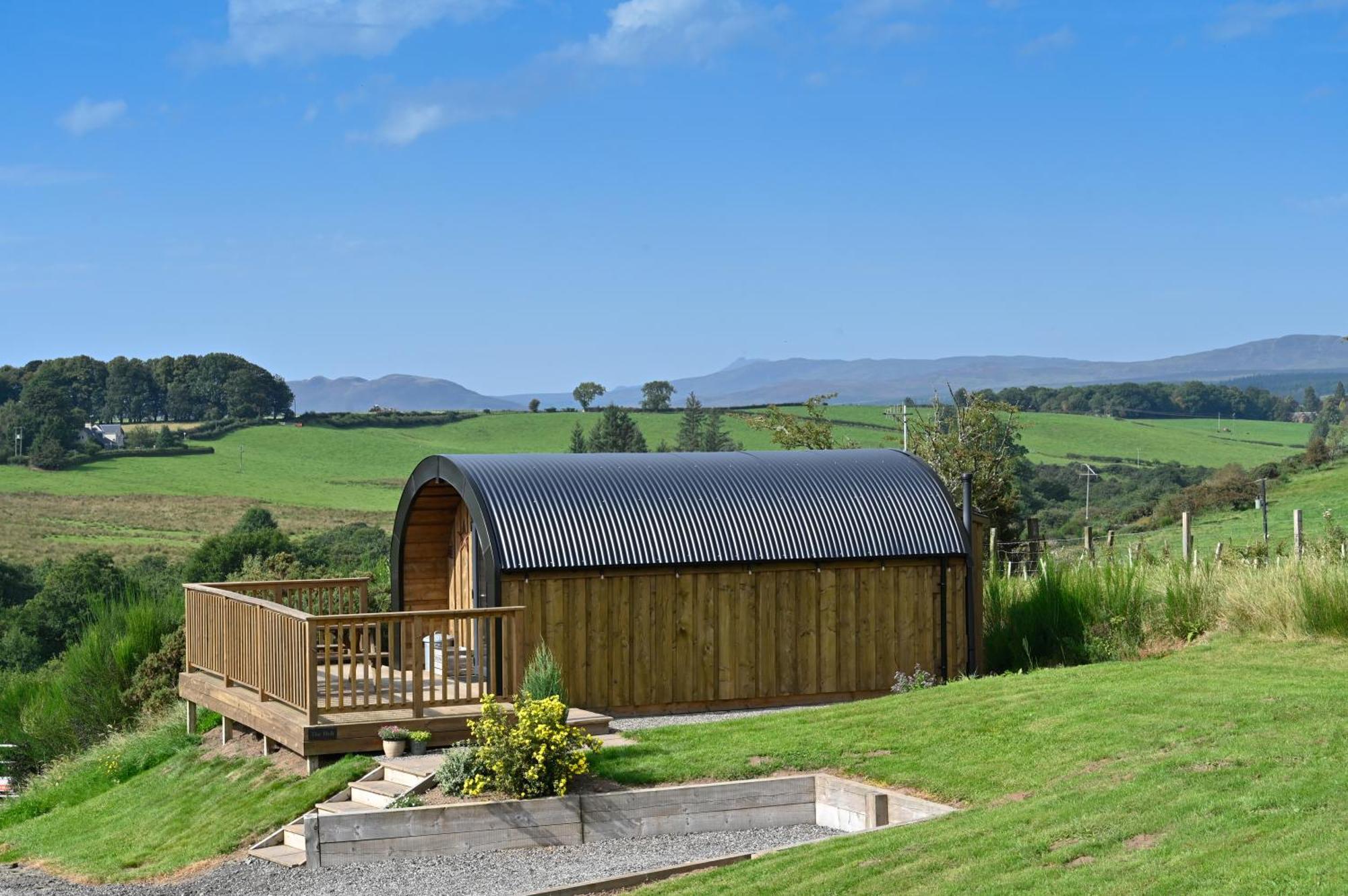 格拉斯哥Luxury Glamping Pods - The Heft & The Hirsel公寓 外观 照片