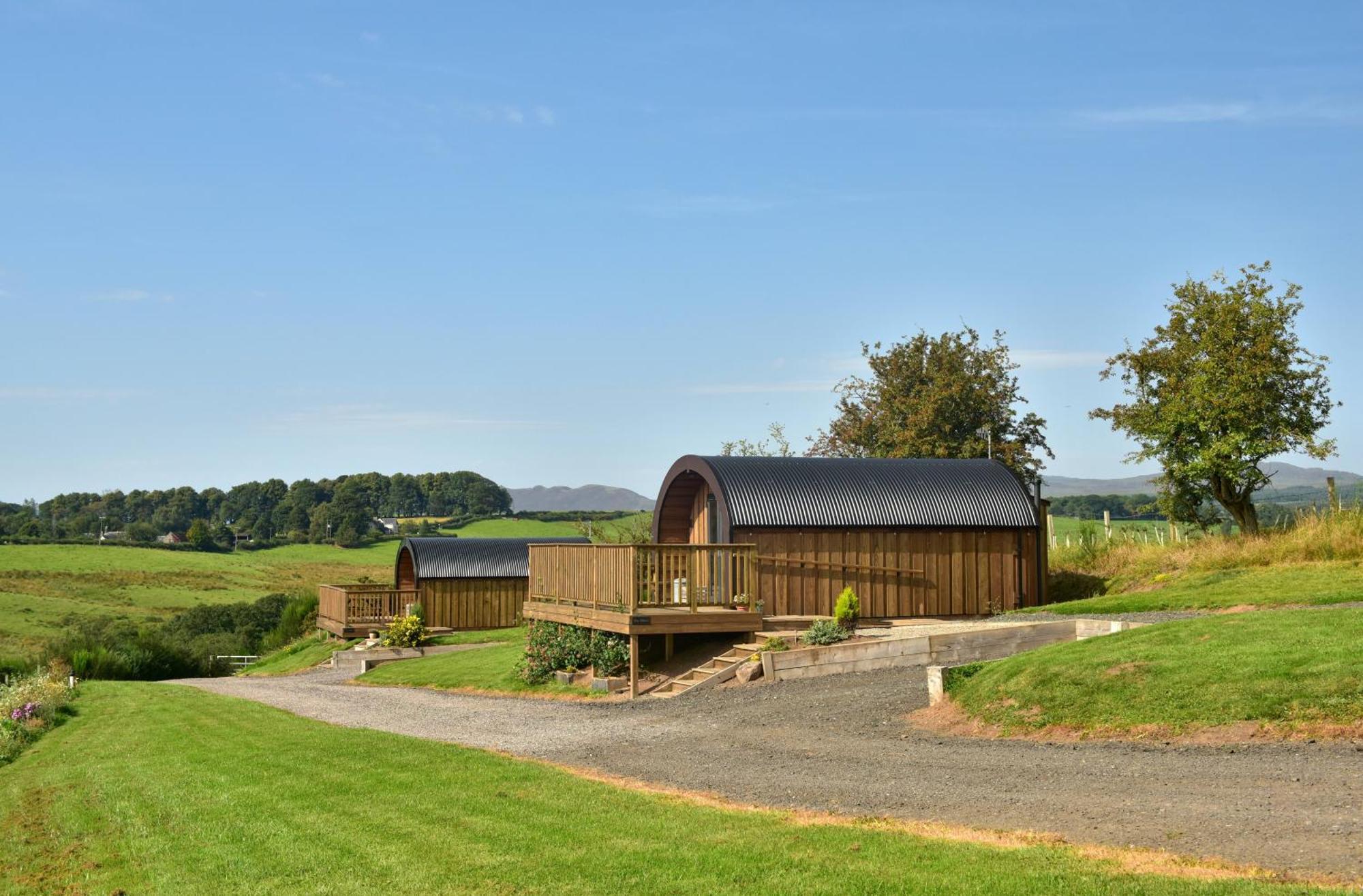格拉斯哥Luxury Glamping Pods - The Heft & The Hirsel公寓 外观 照片